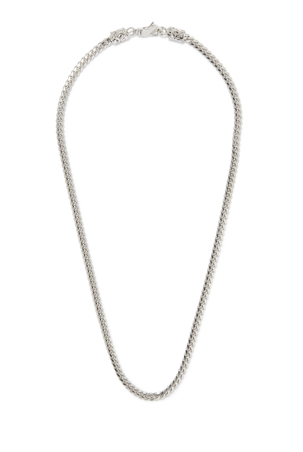Thin Edge Chain Necklace